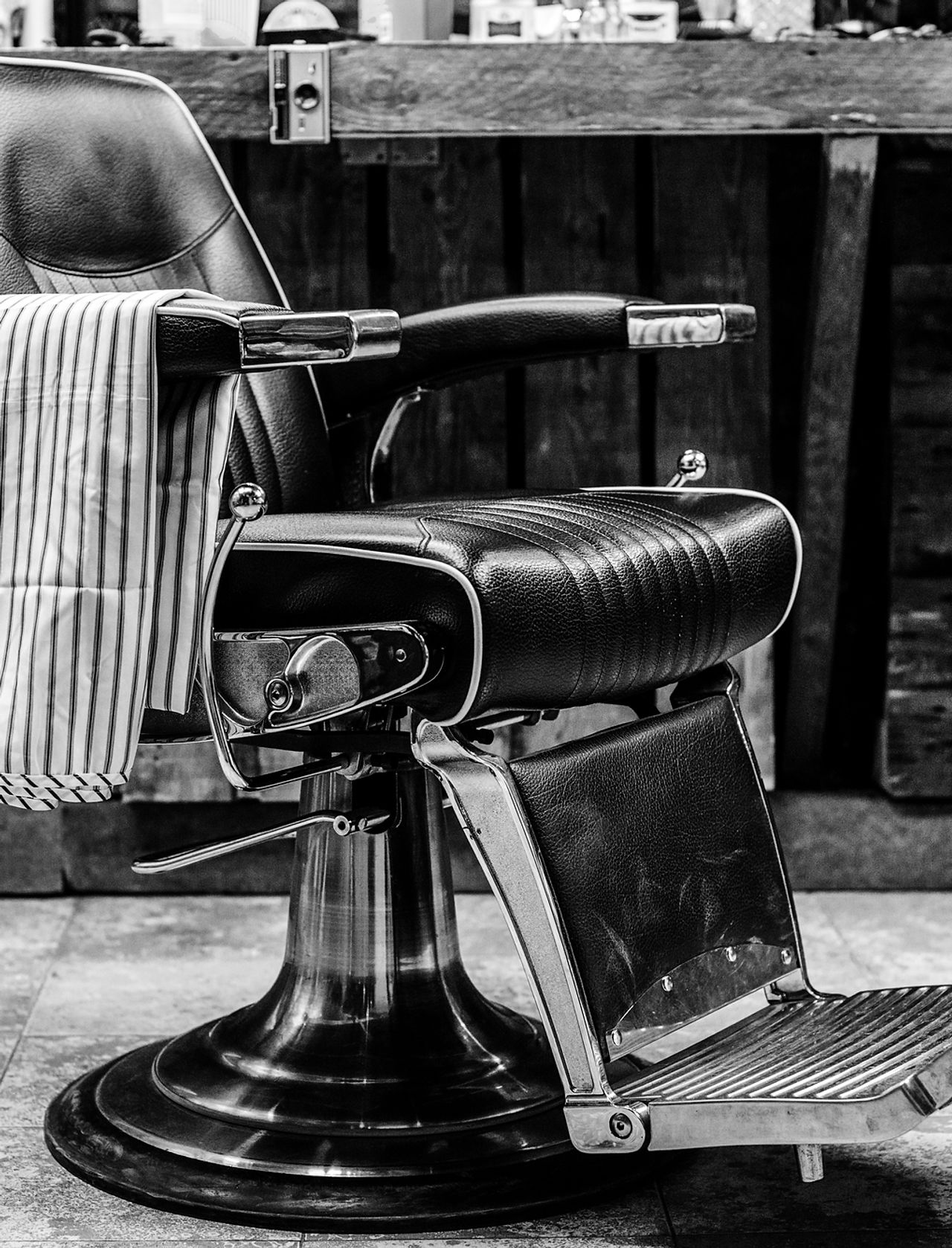 Classic barber chair